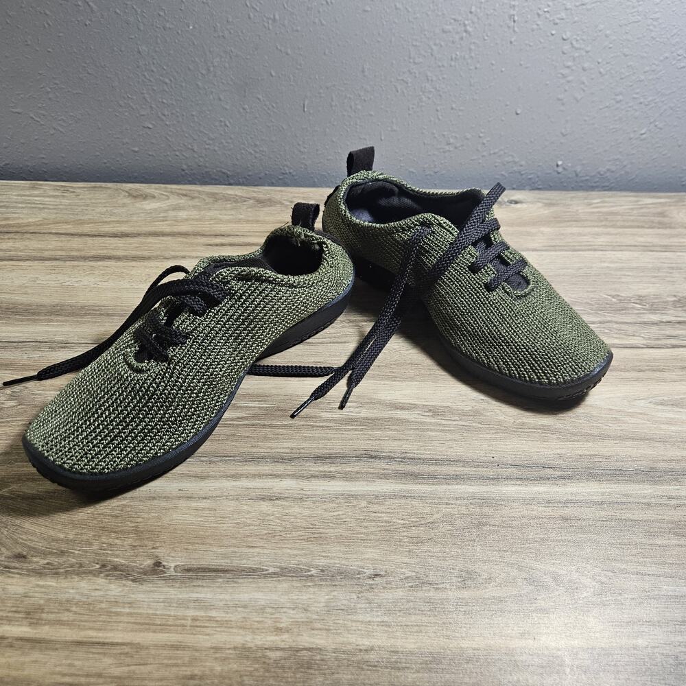 Arcopedico LS Green Knit Sneakers Women's Lace Up Comfort Arch Support